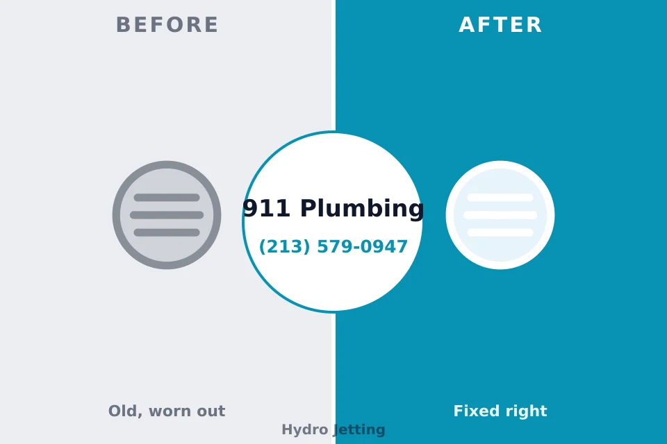 Before and after: plumbing company Mount Olive, NC